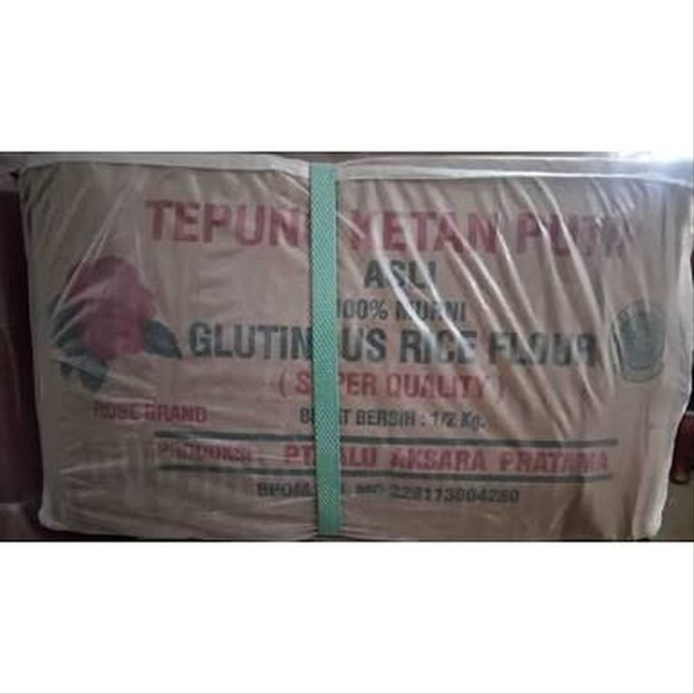 Tepung Ketan Rose Brand 500 Gram Per Dus/ Tepung Beras Ketan / Ketan Rose Brand