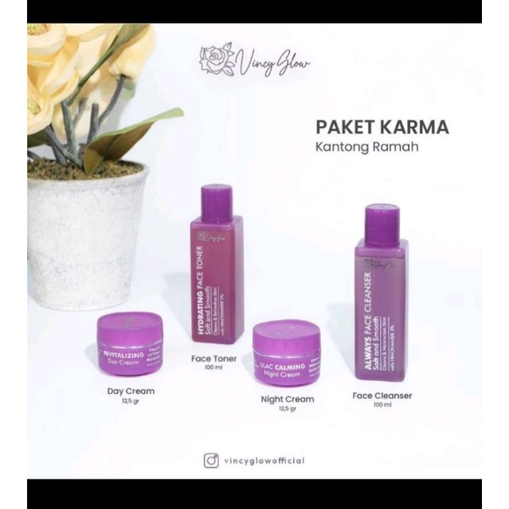 Vincy glow paket karma BPOM