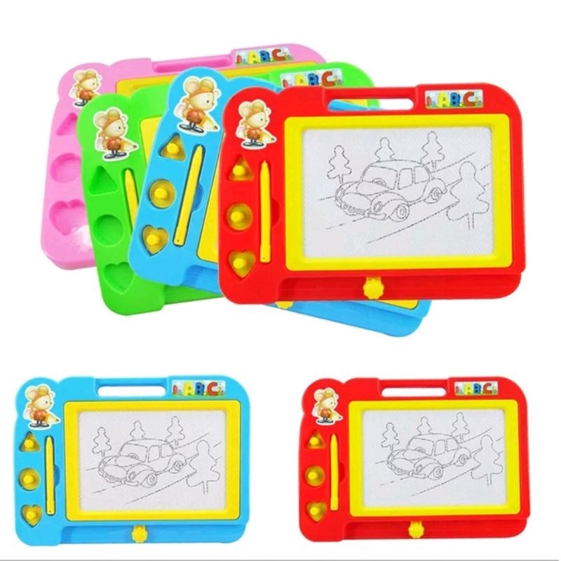

mainan edukasi papan tulis magnet drawing
