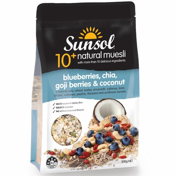 Sunsol Muesli 550g