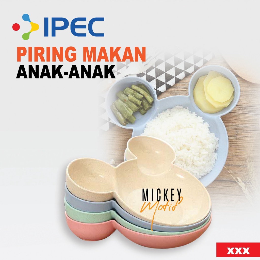 Mangkok Mickey / Mangkok Makan Anak / Piring Mangkuk Makan Anak / Mangkok Makan Mickey / Mangkok Makan