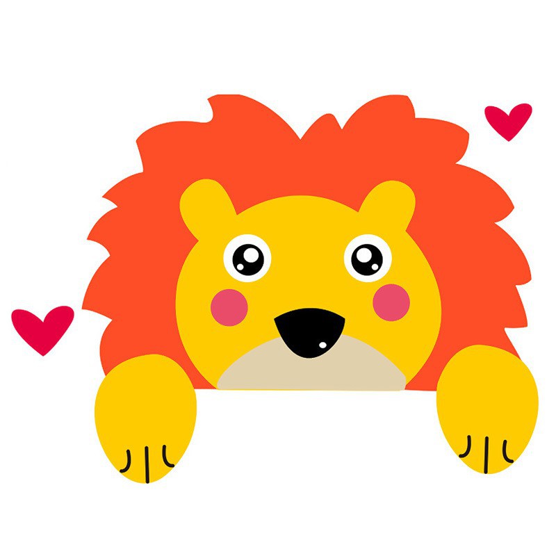 Gambar Stiker Hewan Lucu