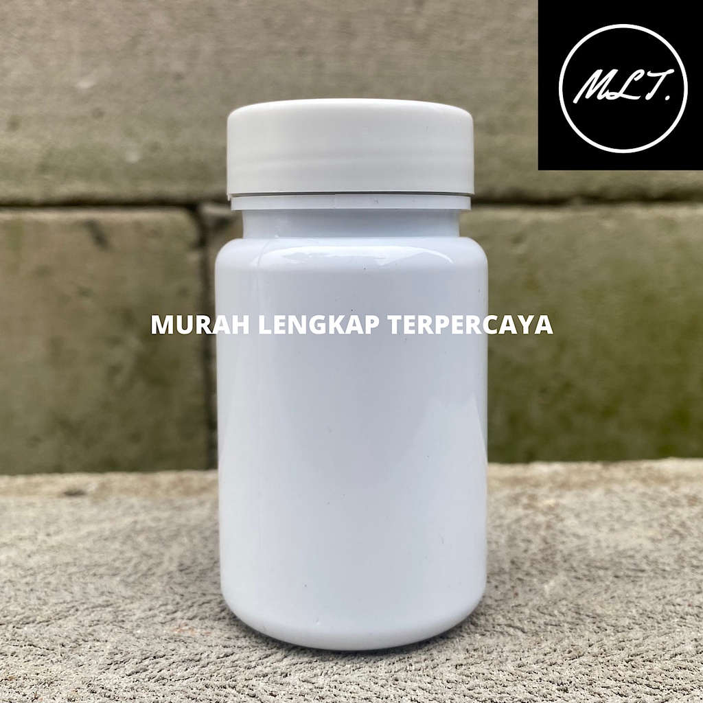 BOTOL BULAT 135ML PUTIH / BOTOL TABLET 135ML PUTIH BOTOL TABLET BULAT 135 ML PUTIH