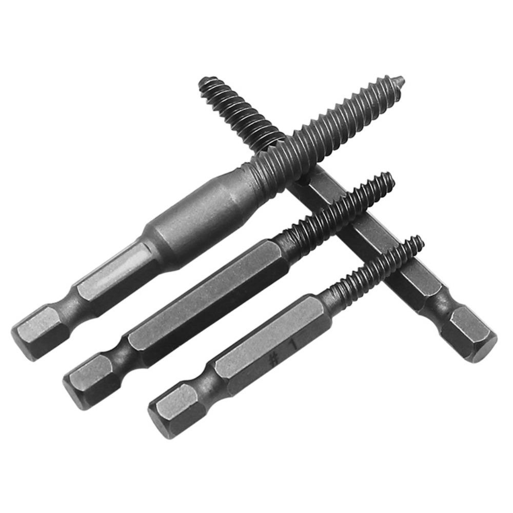 Top 5Pcs Screw Extractor Sekrup Untuk Alat Tangan Patah Pembuka Baut Dan Spanner Guide Set