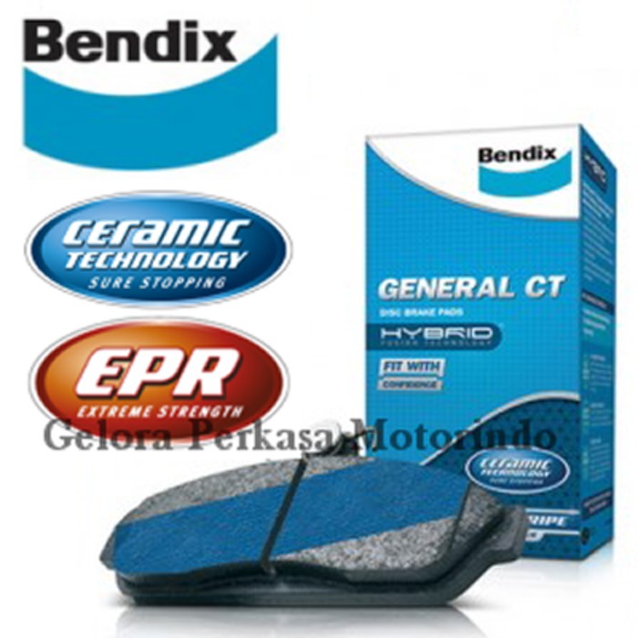BENDIX Toyota Agya Matic Kampas Rem Depan