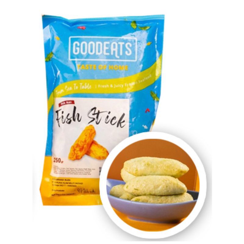 

GOODEATS FISH STICK 250 GR / STIK IKAN