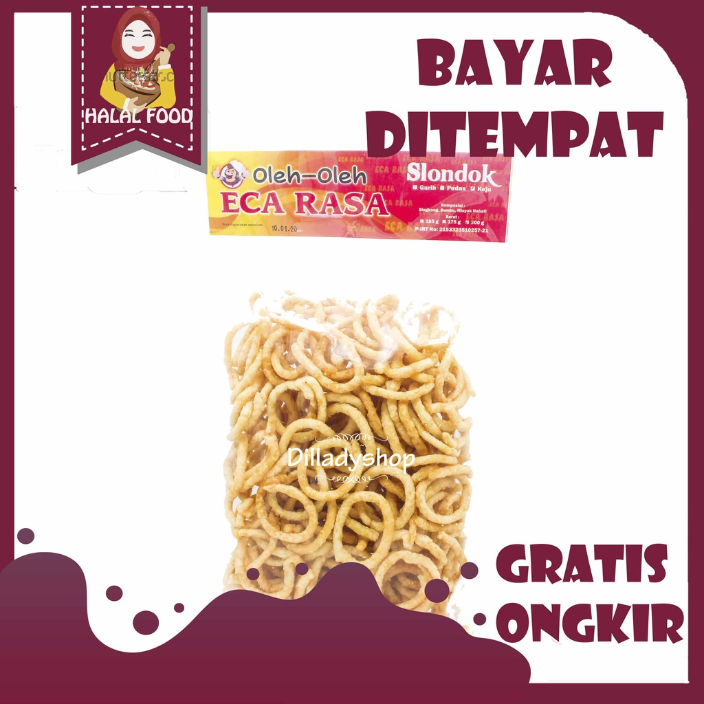 

KUE SLODOK KRIPIK SLODOK