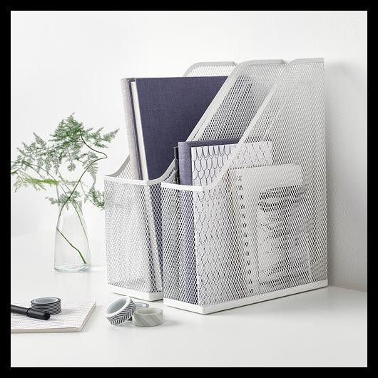 

dronjons ikea tempat file surat majalah ordner box file binder besi