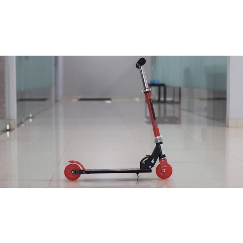 Khusus Gojek/Grab Instan Skuter Anak Roda 2 & 3  Element RMB SNI & Scooter RD3 D007 Avengers & Frozen Papan Skateboard Murah-Hitam Merah