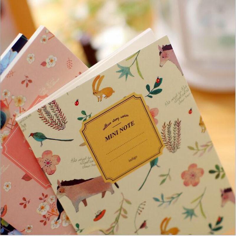 NOTEBOOK MINI LUCU - BUKU CATATAN ORET ORETAN COMPACT - TRAVEL BOOK