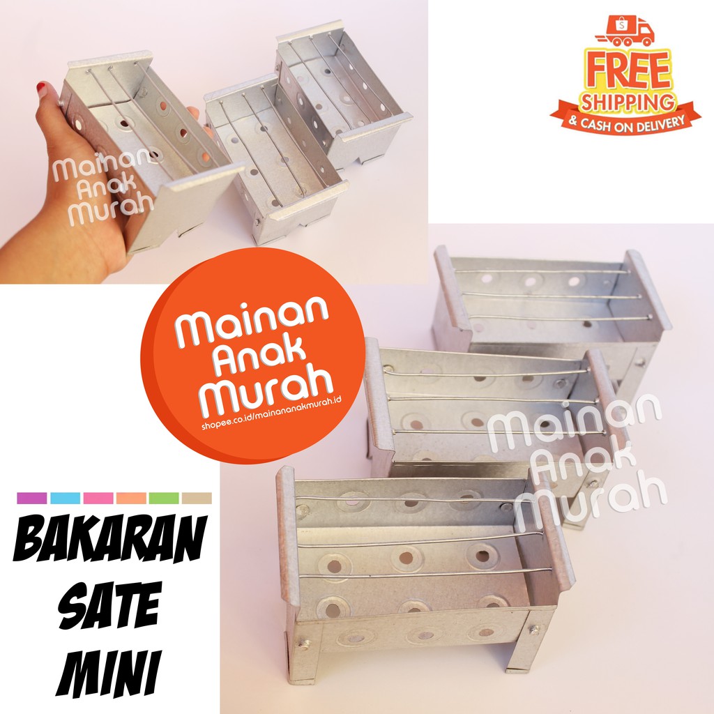 Panggangan Sate Mini Bakaran Sate Mini Alat Pemanggang Sate Mini