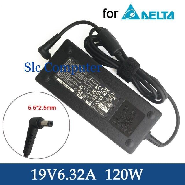 Adapter Delta 19V6.32A 120W AC Adapter for DELTA ADP-120MH D Power Charger for MSI GX600/MS-163A GX7