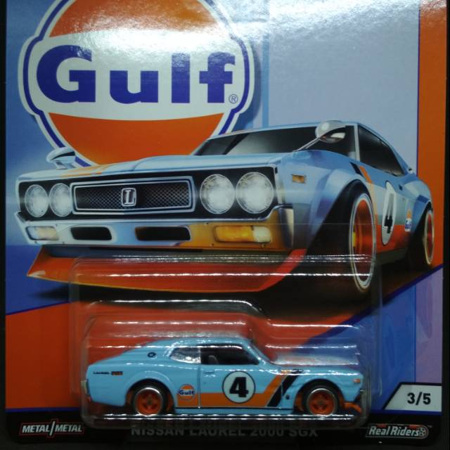 HOTWHEELS GULF NISSAN LAUREL 2000 SGX