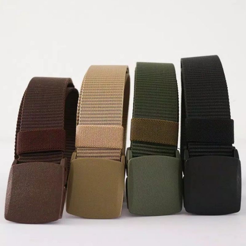 GROSIR GESPER IKAT PINGGANG CANVAS TACTICAL BELT ANTI METAL DETECTOR ANTI XRAY