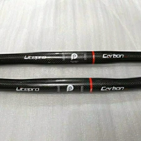 Jual HANDLEBAR LITEPRO CARBON SEPEDA LIPAT Limited