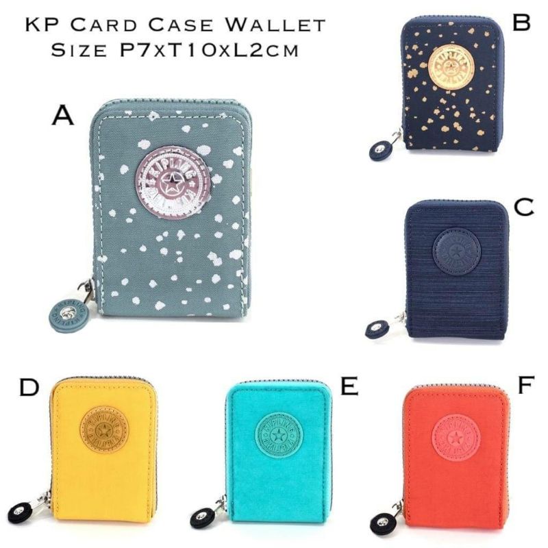 Dompet kartu kipling card case wallet