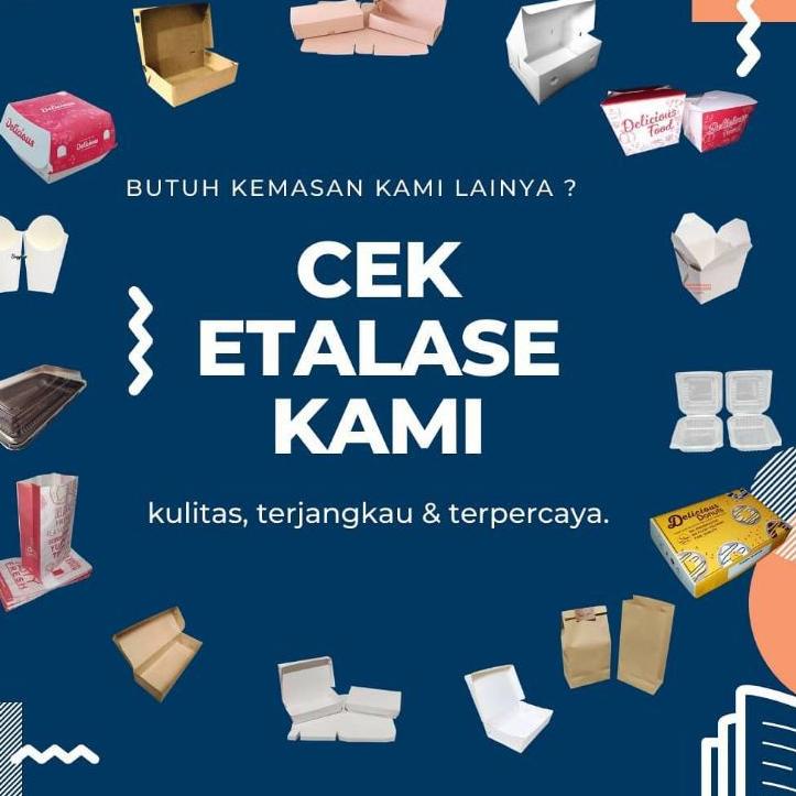 

✺ Box Kentang Goreng 50pcs / Dus Kentang Goreng/ Kemasan Kentang Goreng/ French fries ♂
