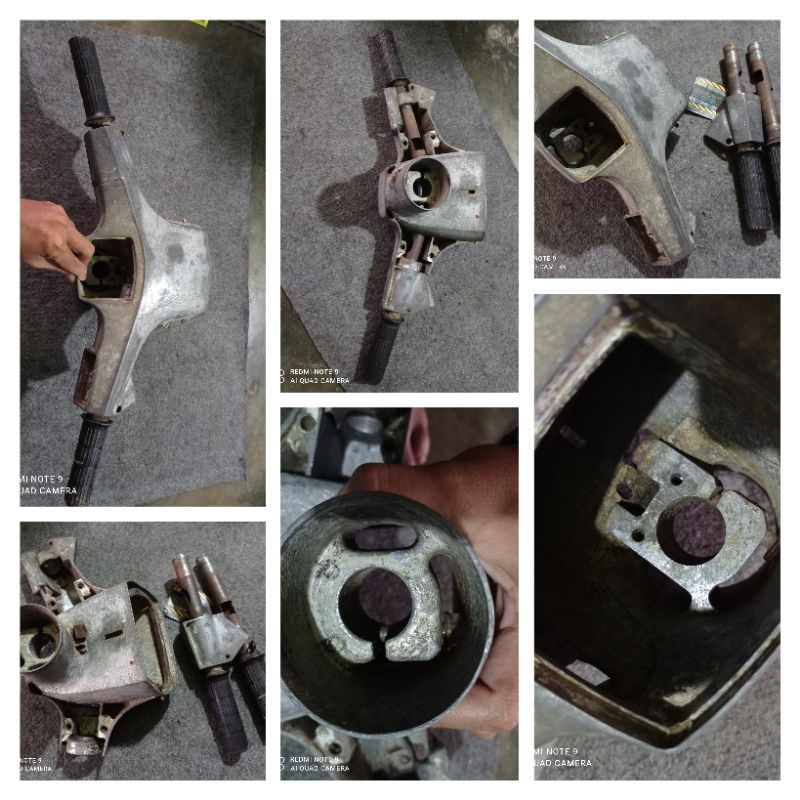 Stang Kepala / Batok Vespa PTS SPECIAL original cabutan