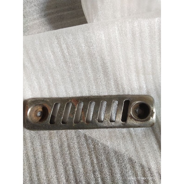 TAMENG KNALPOT SATRIA LUMBA 2TAK PELINDUNG KNALPOT SATRIA 2T ORIGINAL