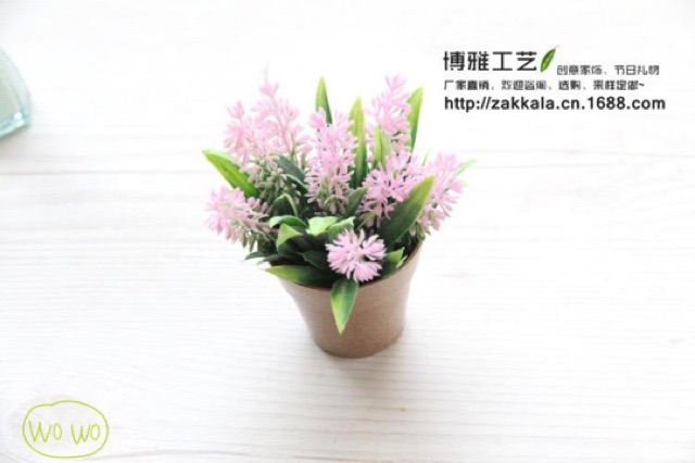 COD P2020 Bunga Plastik/Bunga plastik Mini/(free kotak)-5