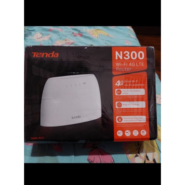 MODEM WIFI ROUTER TENDA 4G