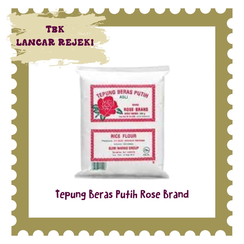 

Tepung Beras Rose Brand 500 gram