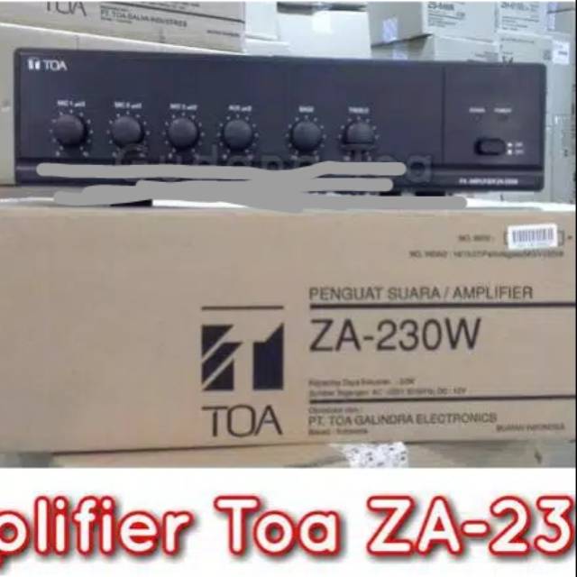 Pesawat corong Amplifier Toa ZA-230W