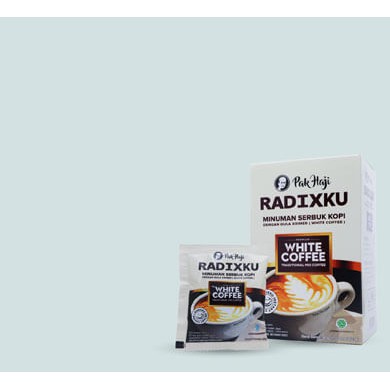 

Ganti kopi anda dengan kopi yang sehat Kopi RADIXKU WHITECOFFE cap pak haji aman murah asli alamiLoH