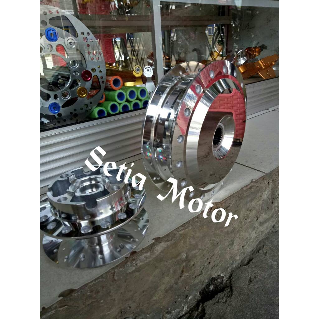 #9912 Tromol Crome Depan Belakang Mio, Mio Soul, Mio Sporty Model VND