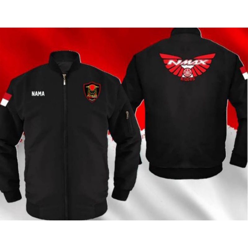 JAKET BOMBER INFORT ORIGINAL /KOMUNITAS/RAIDER/NMAX FULL BORDIR