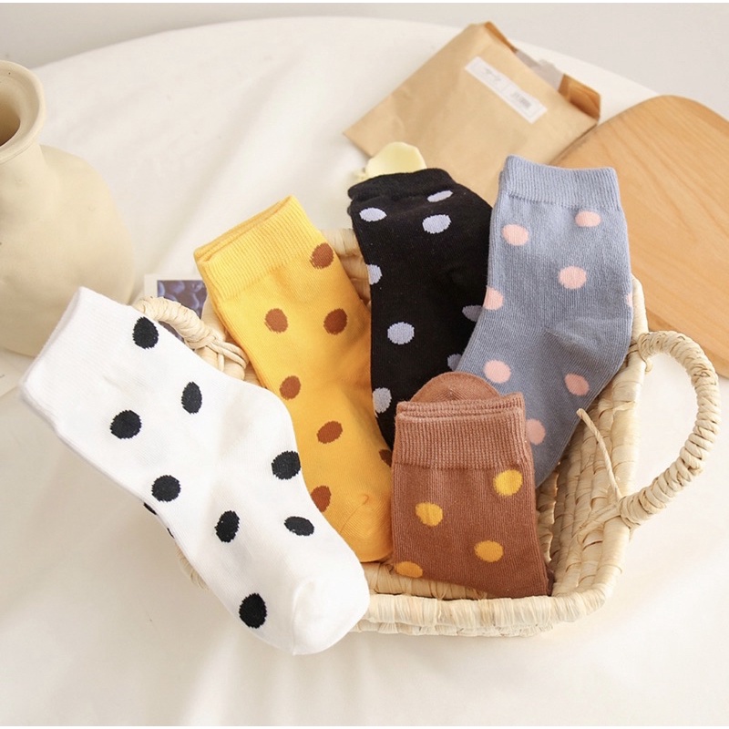 Kaos Kaki Anak Laki Laki Anak Perempuan Unisex POLKADOT / Kids Girl Boy Sock Socks