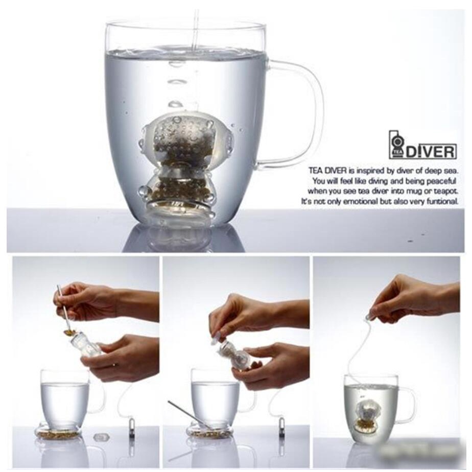 Saringan Kantong Teh Silikon Tea Infuser TERMURAH TERLENGKAP