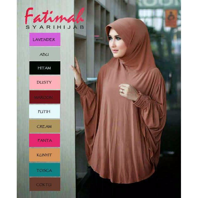 Jilbab/Hijab Bergo Tangan Fatimah Murah