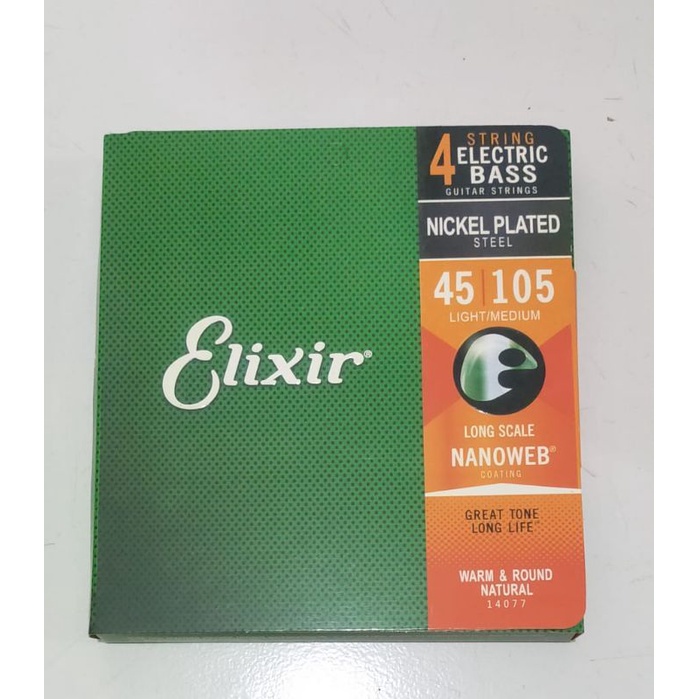 Senar Bass Elixir Elektrik 14077 4 string