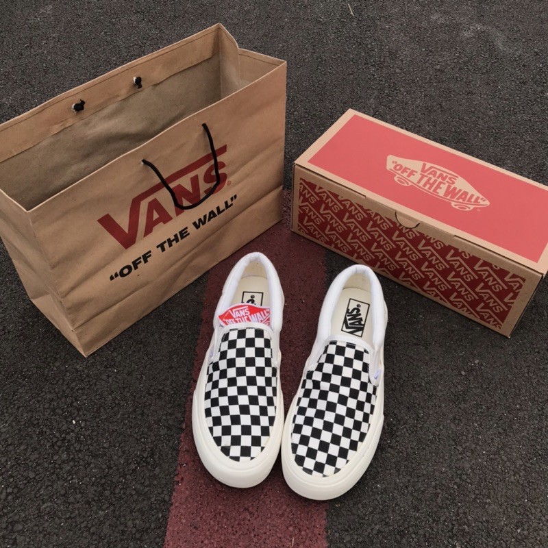 [BISA COD] Vans Slipon Checkerboard