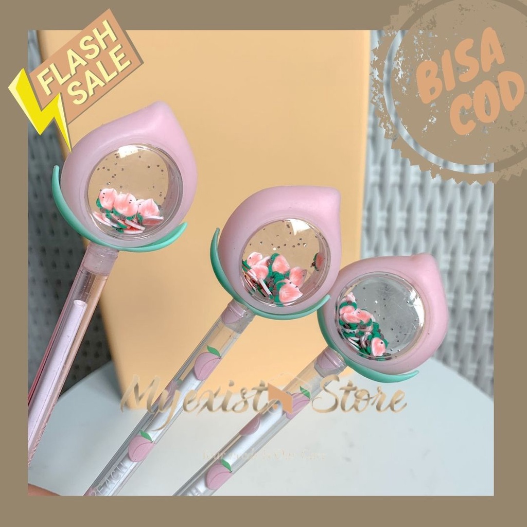 

Murah Unik Alat Tulis Pulpen hiasan peach PULPEN GEL HIASAN PEACH LUCU IMUT KADO UNIK TERMURAH BOLPEN ALAT TULIS KANTOR COD-IVN402