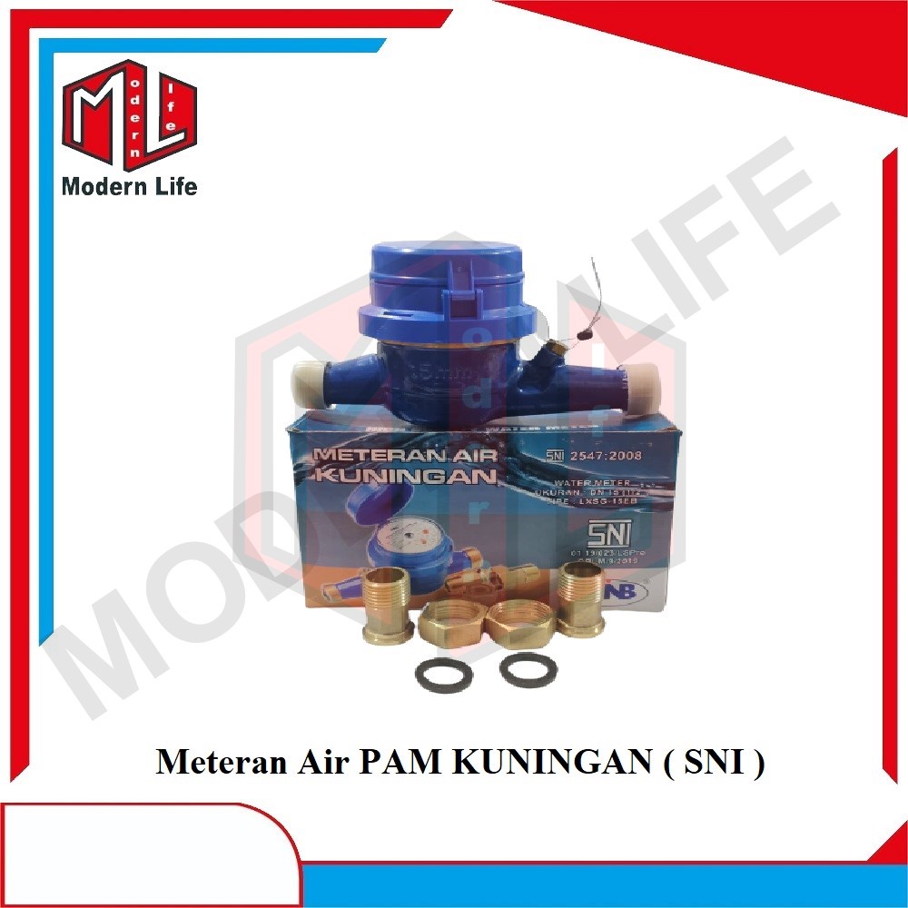 Meteran Air KUNINGAN SNI AMNB / Meteran Air PAM KUNINGAN SNI AMNB