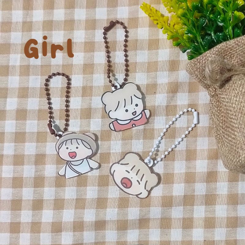 Keychain Lucu Gantungan Tas Hiasan untuk tas