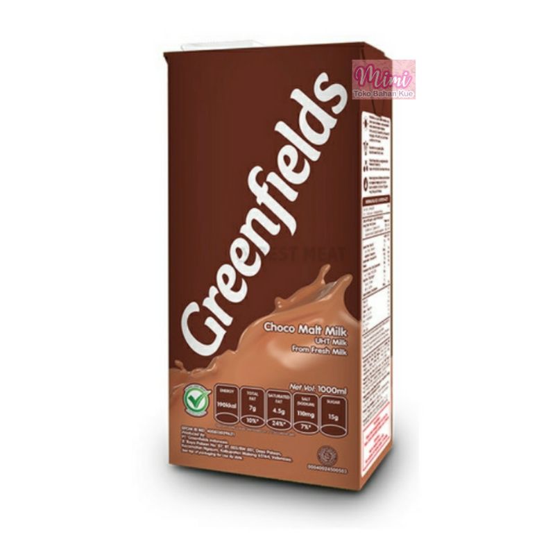 

Susu UHT Greenfields Coklat 1L Choco Malt