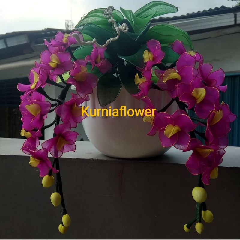 bunga stoking anggrek (4) ukuran L