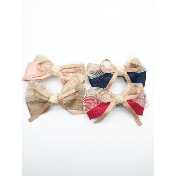 Jepit Rambut Pita Jaring Tali / Jepit Rambut Wanita Fashion Korea