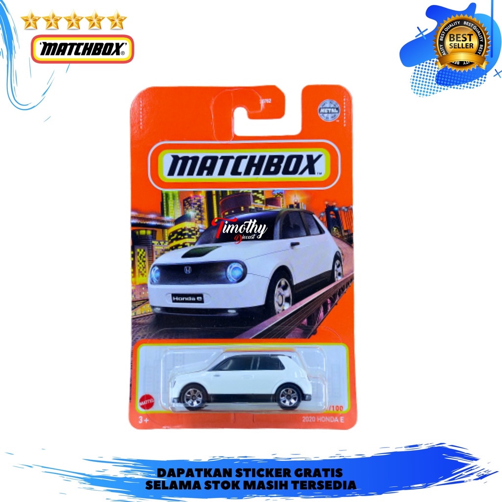 Matchbox Honda E Putih Timothy Diecast Mobil Koleksi Murah Shopee Indonesia