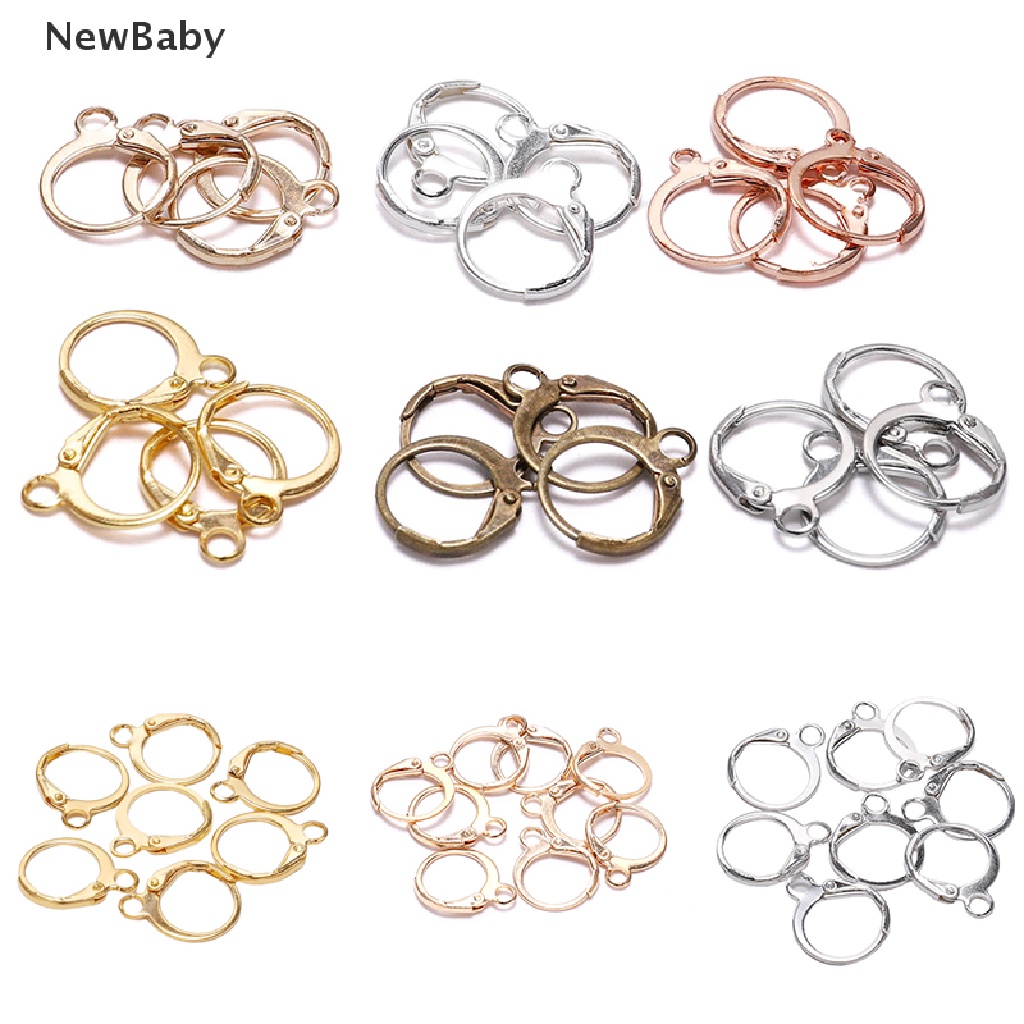 20 Pcs Anting Hoops Kait Kawat Untuk Membuat Perhiasan