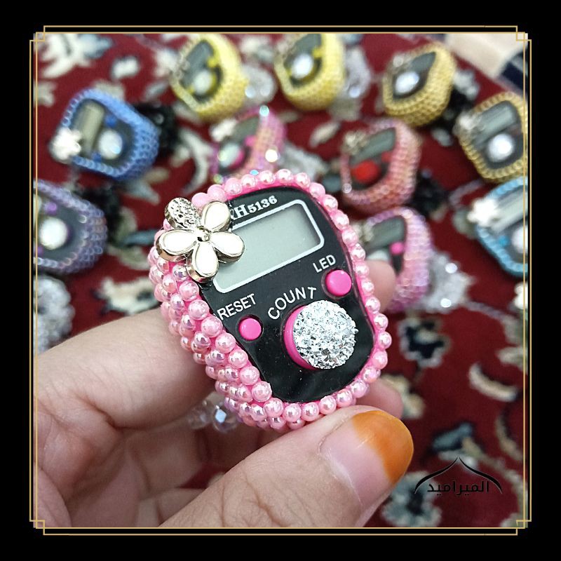 TASBIH DIGITAL LED SWAROVSKI TALI KRISTAL