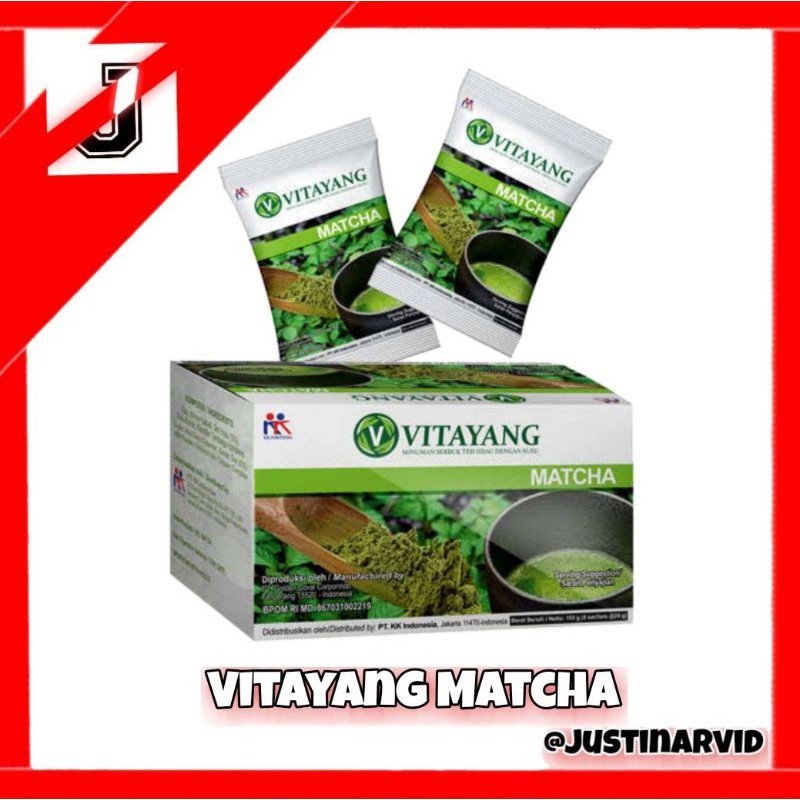 

Vitayang Matcha - Minuman Teh Hijau berKLOROFIL (ORIGINAL PRODUCT)