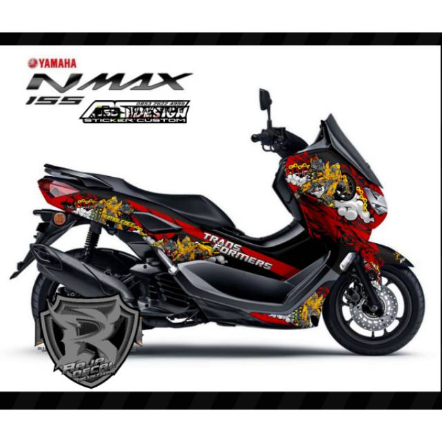 Sticker full body nmax 2020 transformer