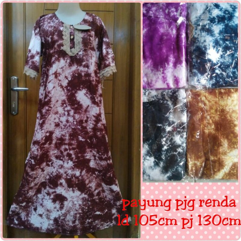 DASTER PAYUNG RENDA PANJANG