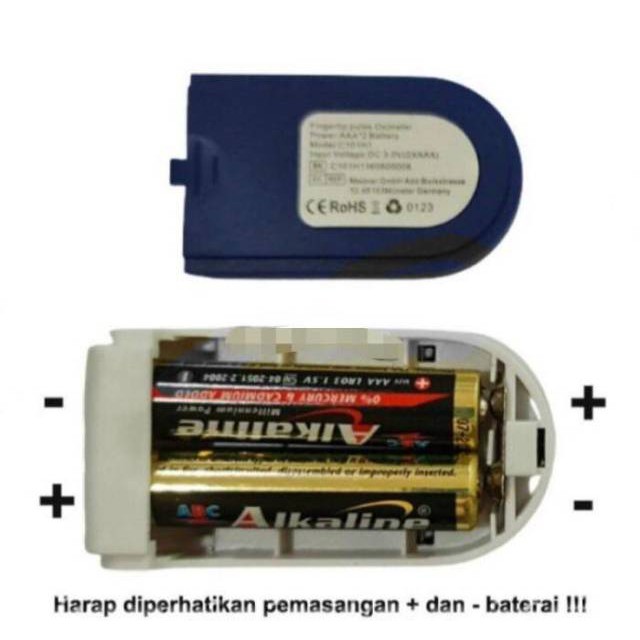 OXYMETER / Oximeter Alat Detak Jantung + Oksigen Dalam Darah SpO2