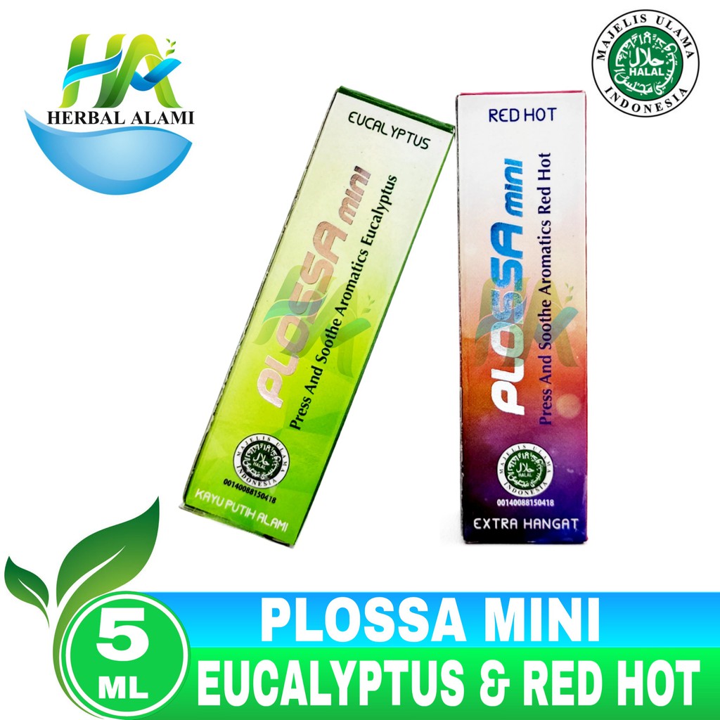 Minyak Angin PLOSSA MINI Aromatherapy 5ml