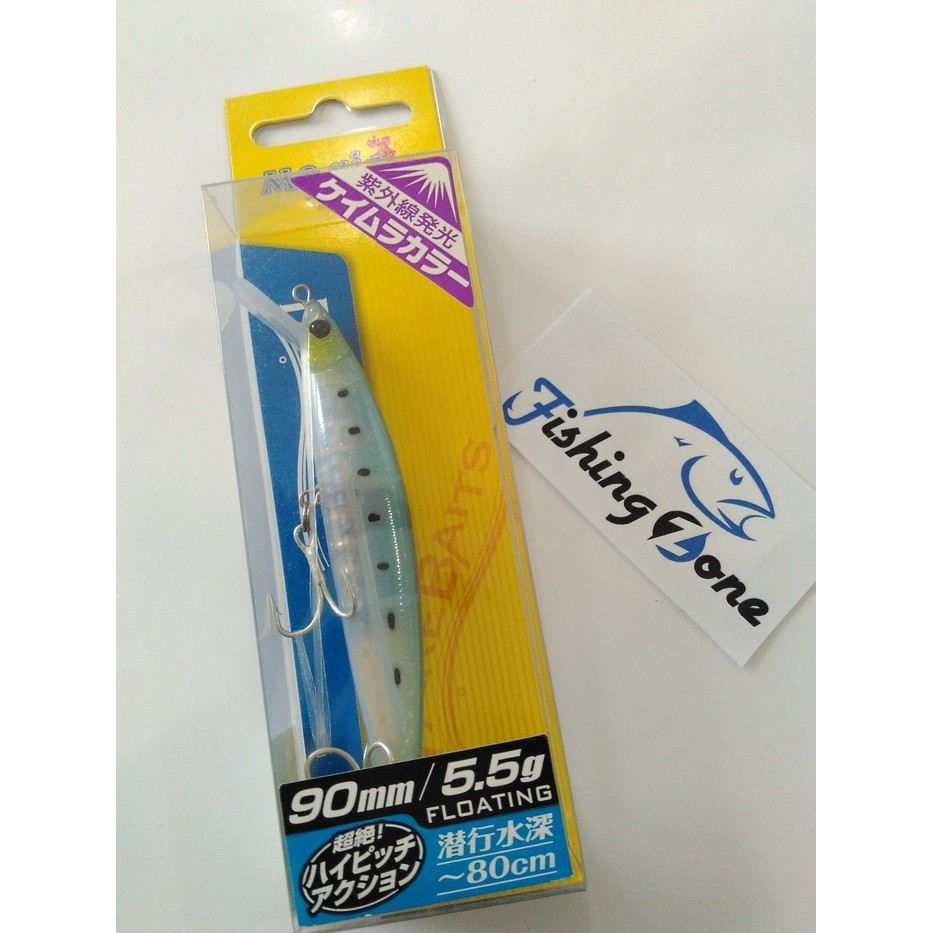 Maria FAKE BAITS F90 90mm/5.5g color MIKH (UV Reflection color)